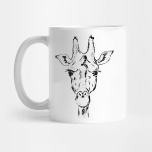 Giraffe face Mug